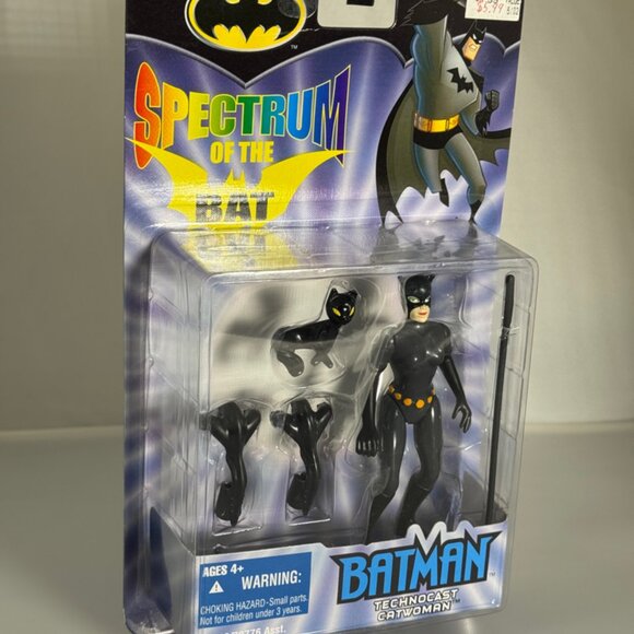 2002 Hasbro Batman Spectrum of the Bat Technocast Catwoman - Picture 4 of 9